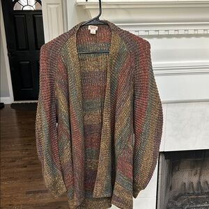 Mossimo Supply Co. Colorful Knit Cardigan